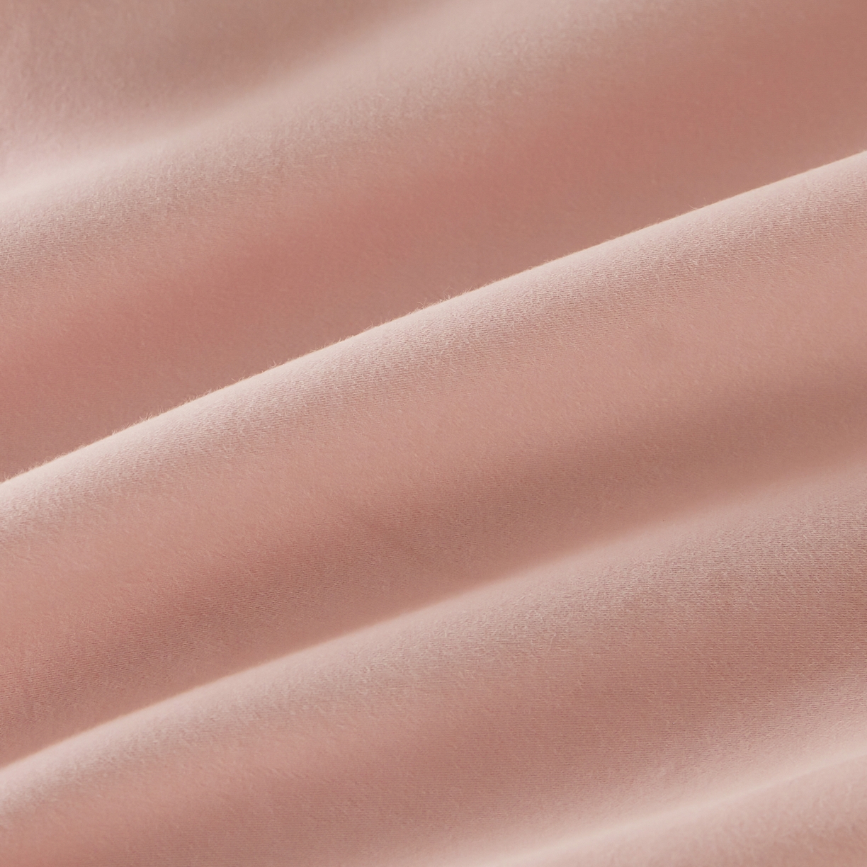 91家纺网 家纺一手货源 找家纺 秀色家纺 2025新款60支长绒棉双面加厚磨毛保暖纯棉四件套纯色被套全棉轻奢高级感 肉桂粉+珍珠灰