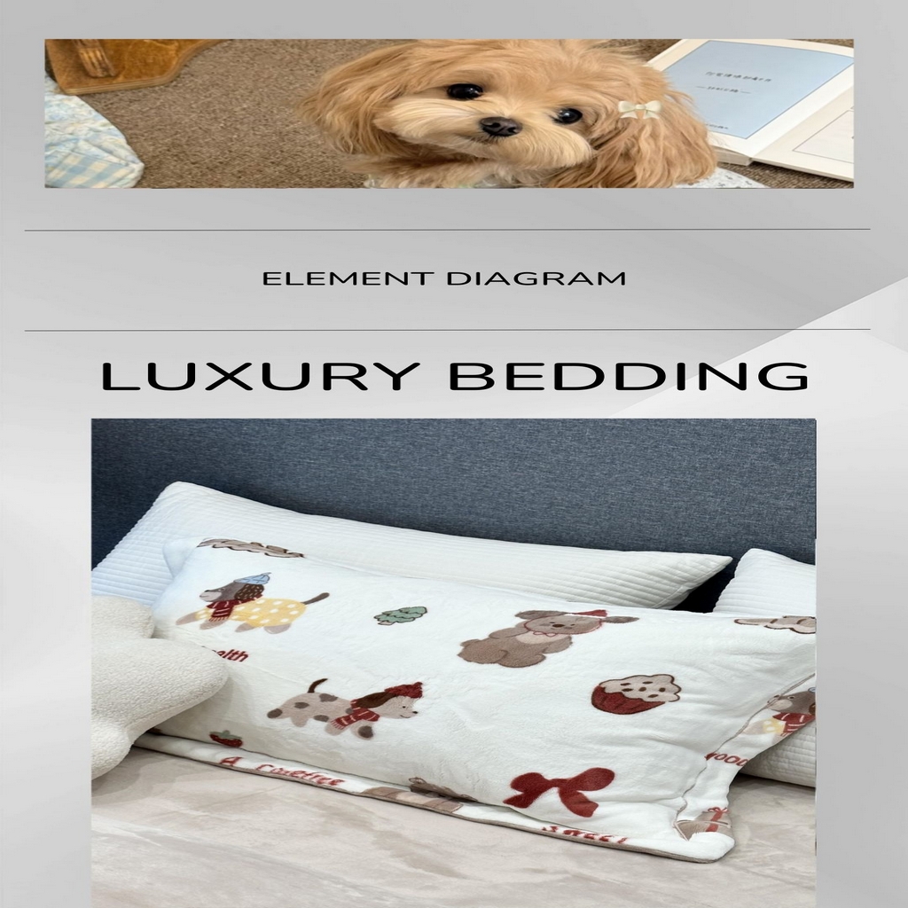 91家纺网 家纺一手货源 找家纺 JUICY 橘滋家纺 2025新款浪漫丰盈牛奶臻棉绒印花系列四件套 甜梦乐园