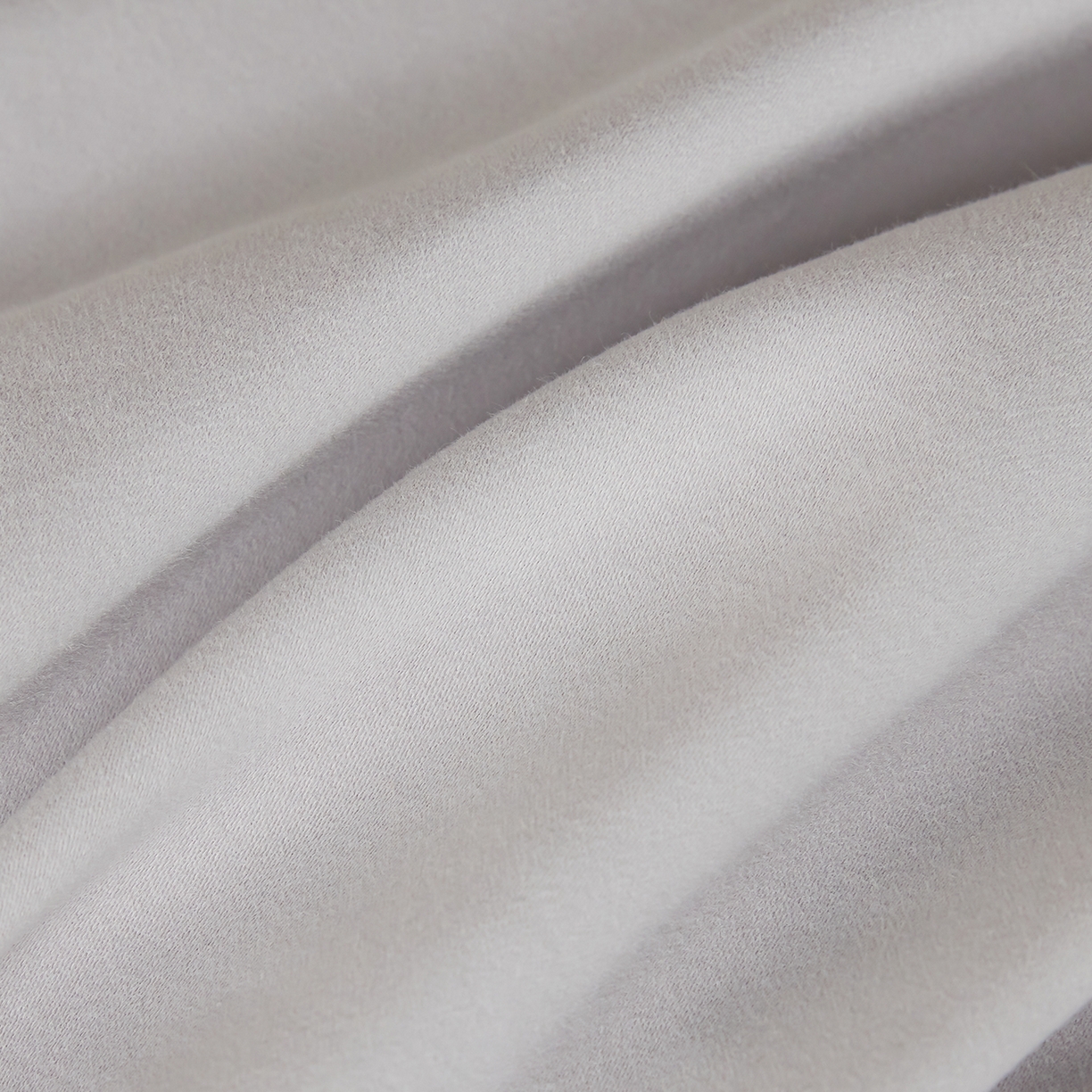 91家纺网 家纺一手货源 找家纺 秀色家纺 2025新款60支长绒棉双面加厚磨毛保暖纯棉四件套纯色被套全棉轻奢高级感 珍珠灰+奶油