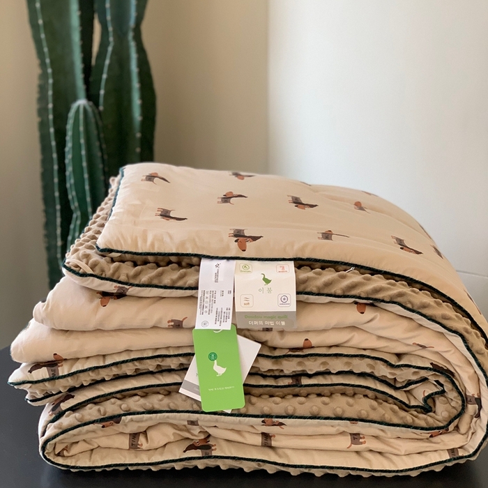 91家纺网 家纺一手货源 找家纺 （总）汇庭 2025秋冬新款·幸运双豆春秋被系列