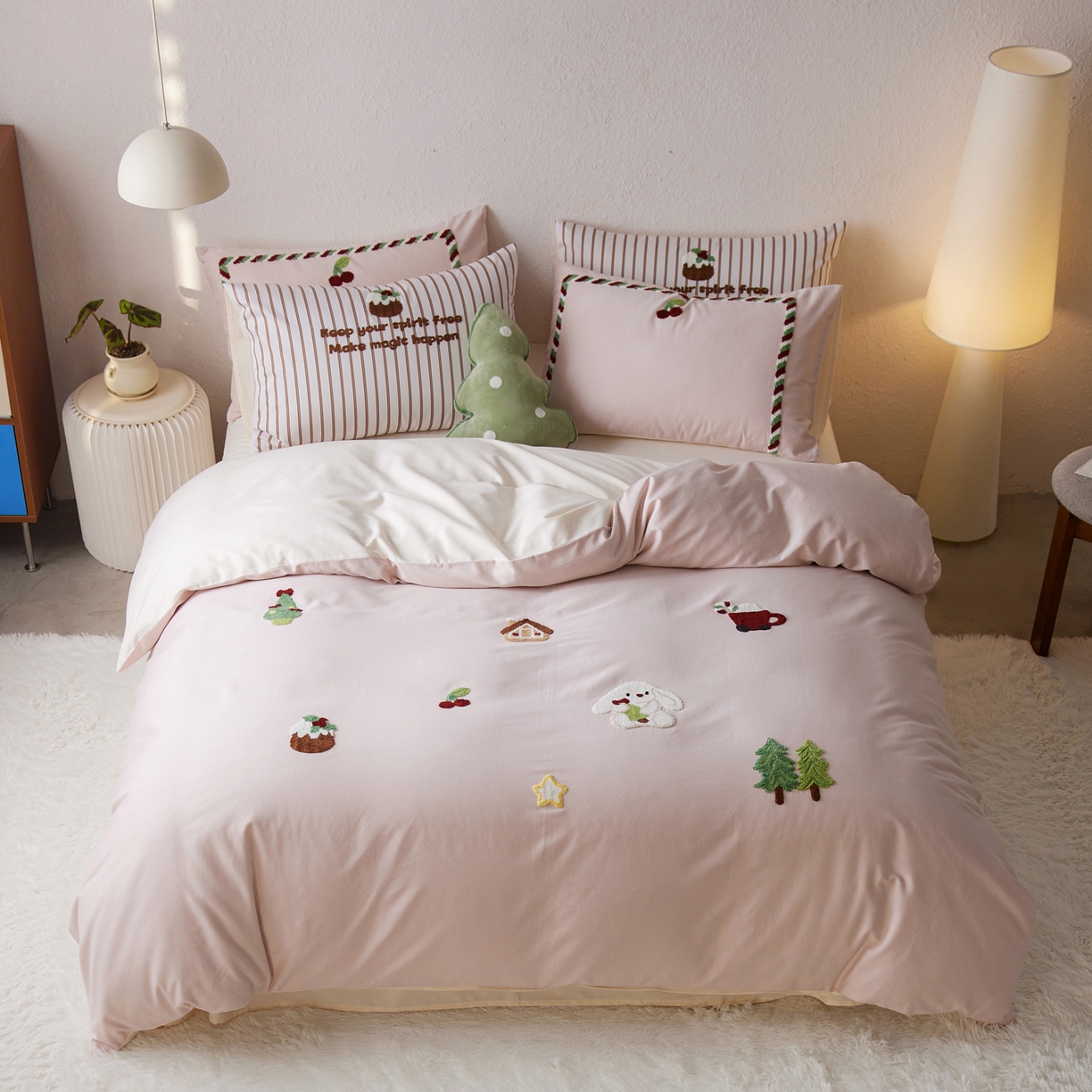 91家纺网 家纺一手货源 找家纺 （总）简纯主义 2025新款兰精天丝印花四件套