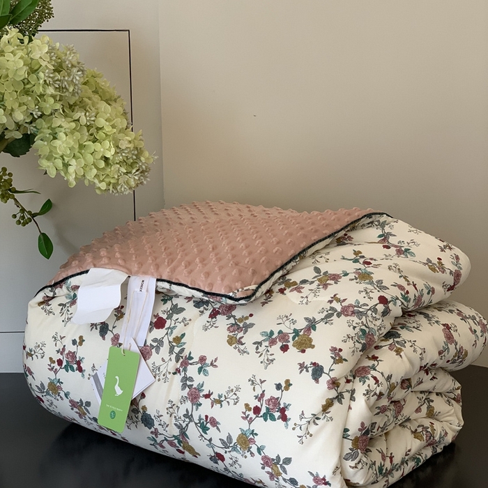 91家纺网 家纺一手货源 找家纺 （总）汇庭 2025秋冬新款·幸运双豆春秋被系列