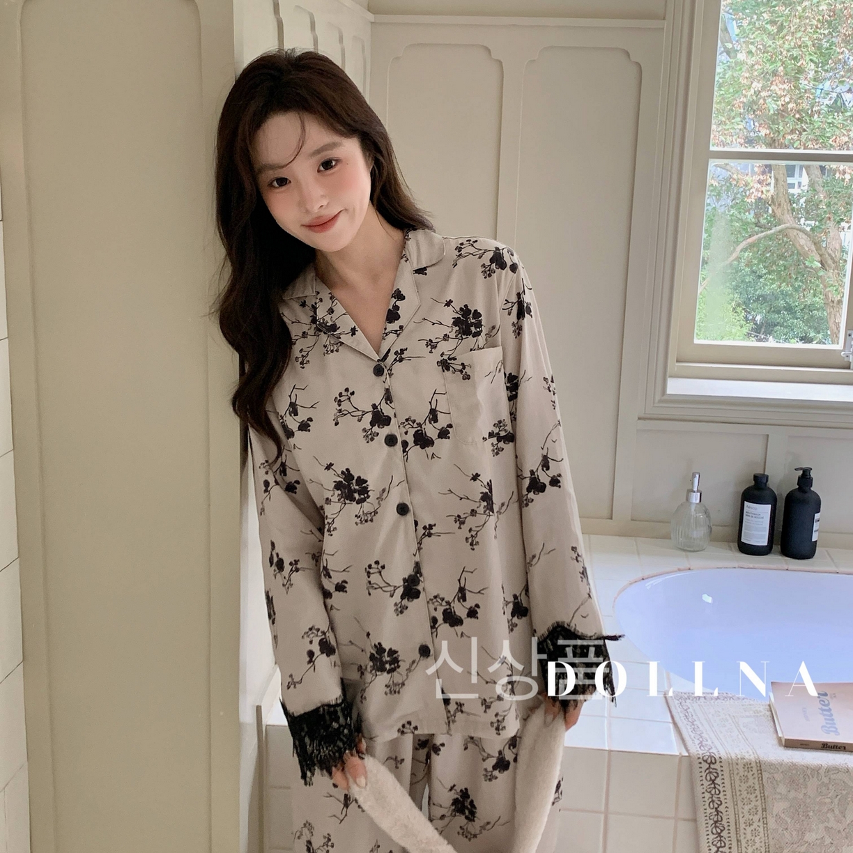 （总）多乐娜 新款 多乐娜专版自制嫒妮莎天丝棉睡衣家居服 兰精天丝长绒棉高端轻奢（会员-5，控价:145元起(请勿低价销售)