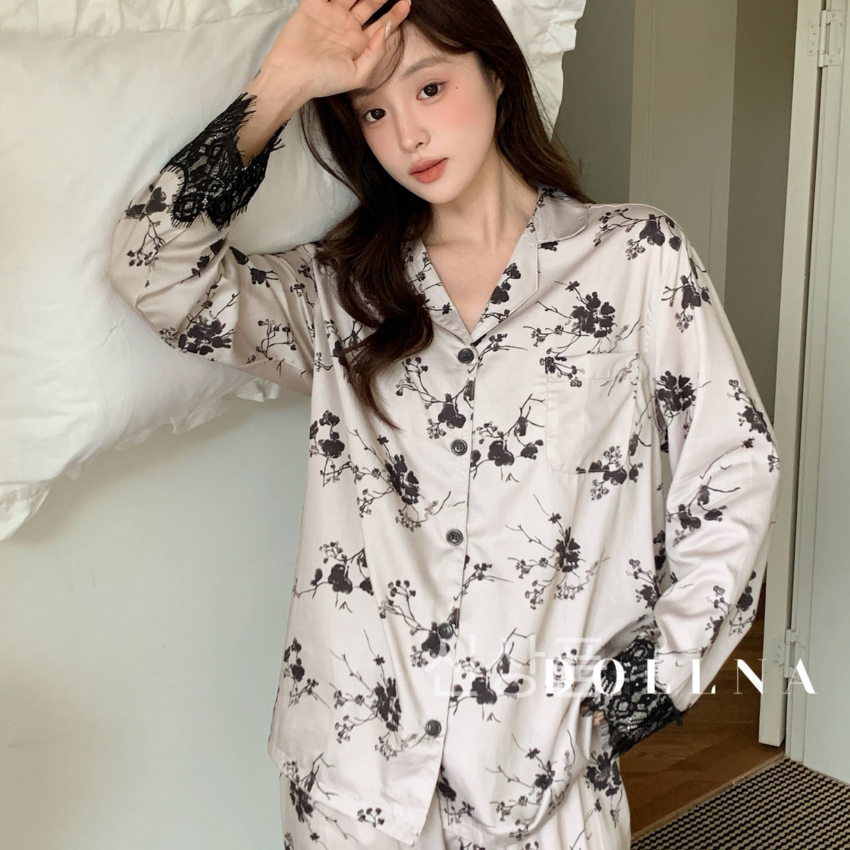 91家纺网 家纺一手货源 找家纺 （总）多乐娜 新款 多乐娜专版自制嫒妮莎天丝棉睡衣家居服 兰精天丝长绒棉高端轻奢（会员-5，控价:145元起(请勿低价销售)