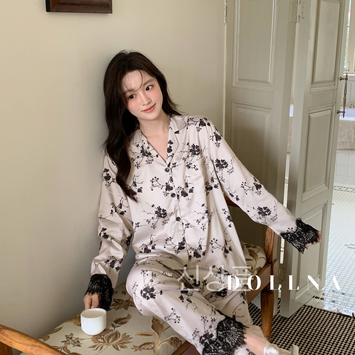 91家纺网 家纺一手货源 找家纺 （总）多乐娜 新款 多乐娜专版自制嫒妮莎天丝棉睡衣家居服 兰精天丝长绒棉高端轻奢（会员-5，控价:145元起(请勿低价销售)