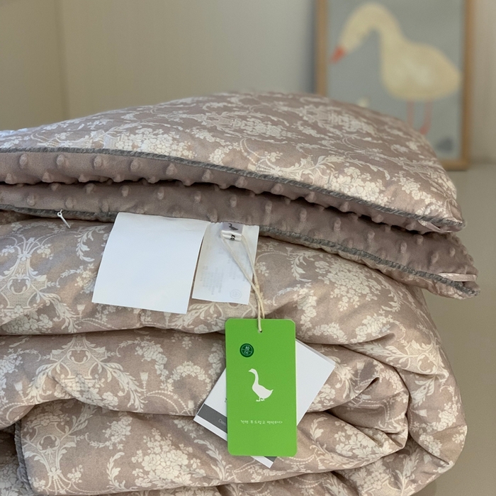 91家纺网 家纺一手货源 找家纺 汇庭 2025秋冬新款·幸运双豆春秋被系列 罗曼紫