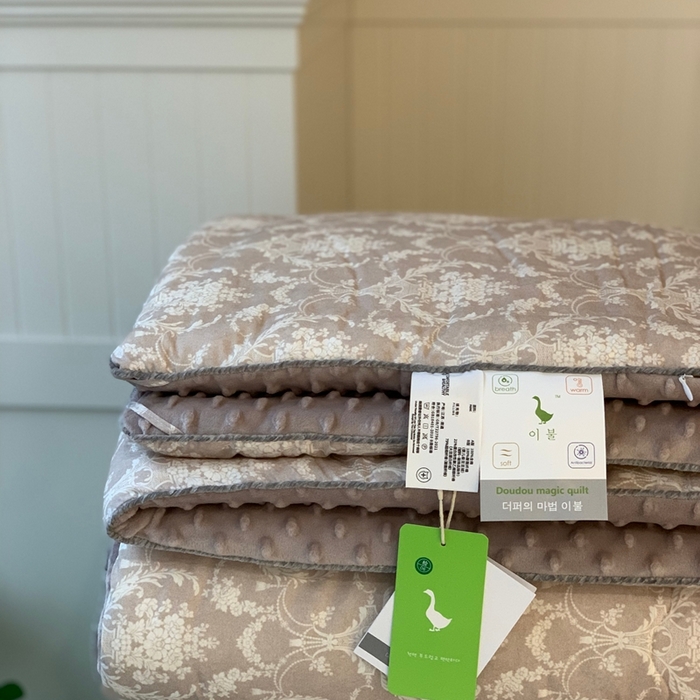 91家纺网 家纺一手货源 找家纺 汇庭 2025秋冬新款·幸运双豆春秋被系列 罗曼紫