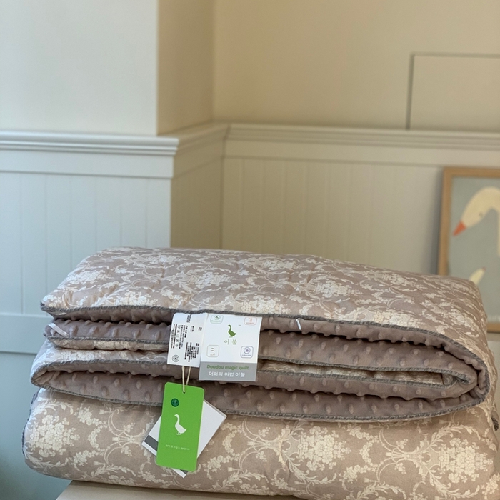 91家纺网 家纺一手货源 找家纺 汇庭 2025秋冬新款·幸运双豆春秋被系列 罗曼紫