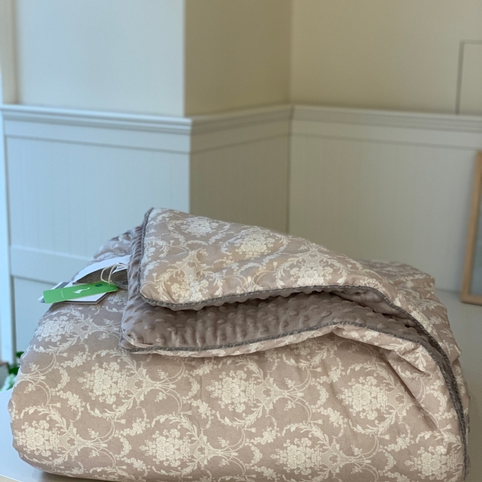 91家纺网 家纺一手货源 找家纺 汇庭 2025秋冬新款·幸运双豆春秋被系列 罗曼紫