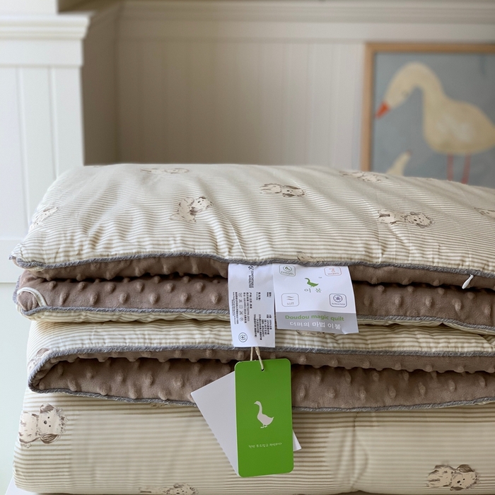 汇庭 2025秋冬新款·幸运双豆春秋被系列 麦洛狗