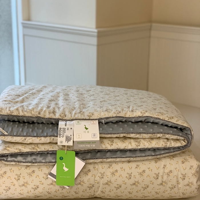 91家纺网 家纺一手货源 找家纺 汇庭 2025秋冬新款·幸运双豆春秋被系列 木槿绿