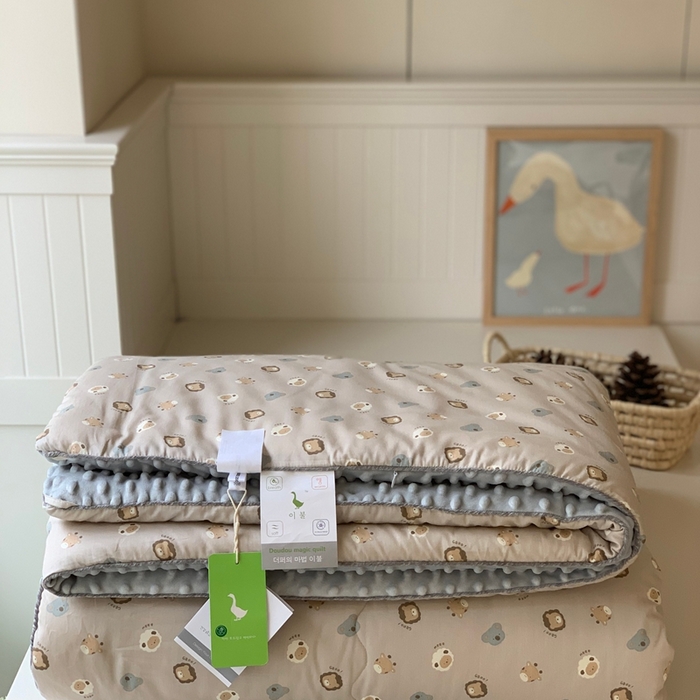 91家纺网 家纺一手货源 找家纺 汇庭 2025秋冬新款·幸运双豆春秋被系列 奶糖豆