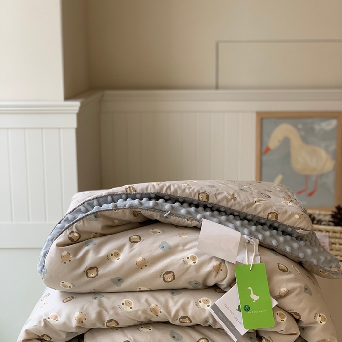 91家纺网 家纺一手货源 找家纺 汇庭 2025秋冬新款·幸运双豆春秋被系列 奶糖豆