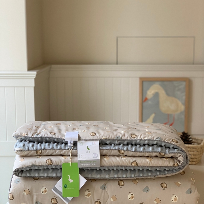 91家纺网 家纺一手货源 找家纺 汇庭 2025秋冬新款·幸运双豆春秋被系列 奶糖豆