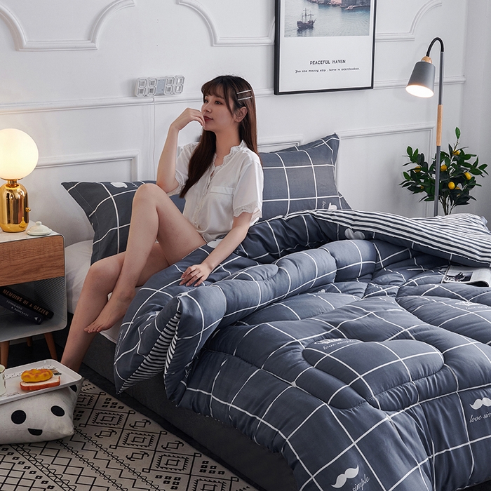 91家纺网 家纺一手货源 找家纺 （总）被多多 2024新款磨毛印花冬被