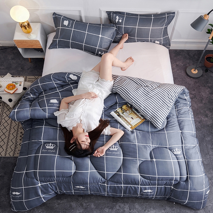 91家纺网 家纺一手货源 找家纺 （总）被多多 2024新款磨毛印花冬被