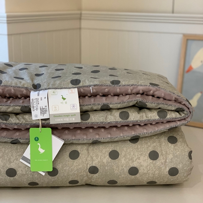 汇庭 2025秋冬新款·幸运双豆春秋被系列 时尚波点