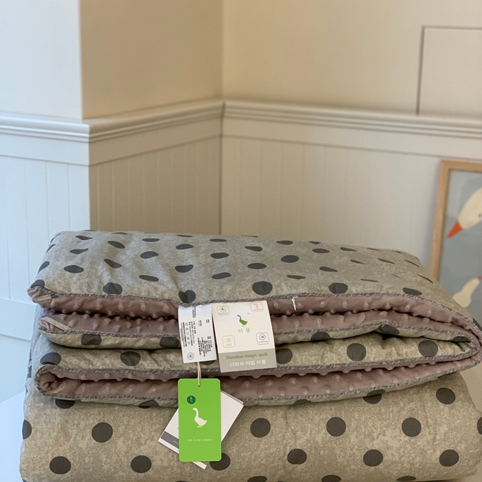 91家纺网 家纺一手货源 找家纺 汇庭 2025秋冬新款·幸运双豆春秋被系列 时尚波点