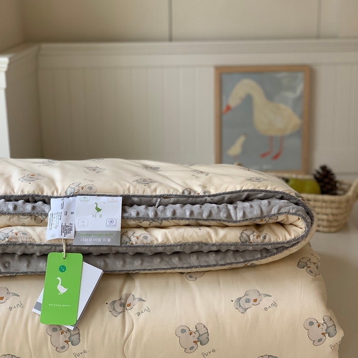 汇庭 2025秋冬新款·幸运双豆春秋被系列 淘气小象