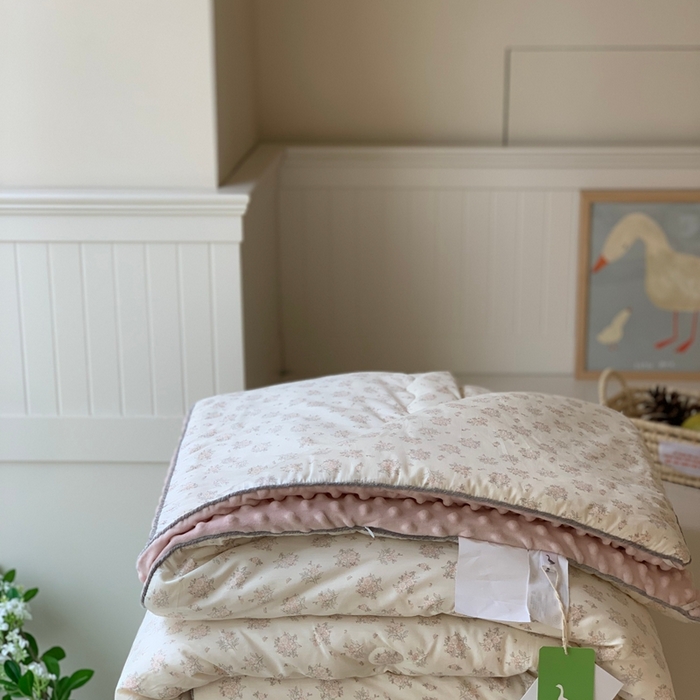 91家纺网 家纺一手货源 找家纺 汇庭 2025秋冬新款·幸运双豆春秋被系列 甜蜜