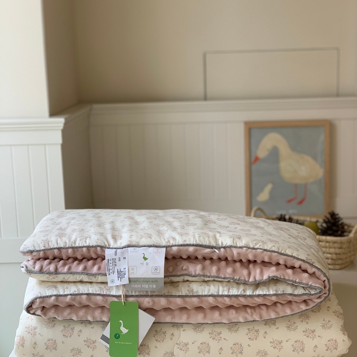 91家纺网 家纺一手货源 找家纺 汇庭 2025秋冬新款·幸运双豆春秋被系列 甜蜜