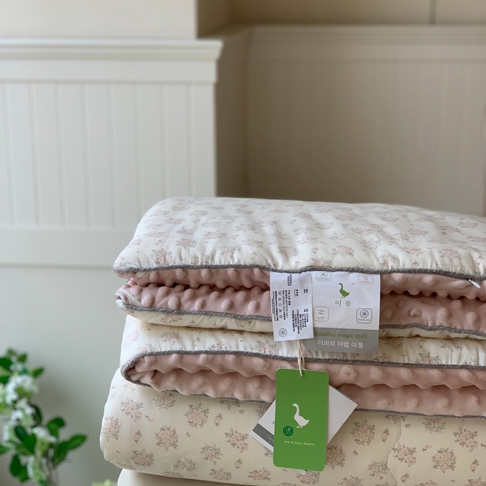 91家纺网 家纺一手货源 找家纺 汇庭 2025秋冬新款·幸运双豆春秋被系列 甜蜜