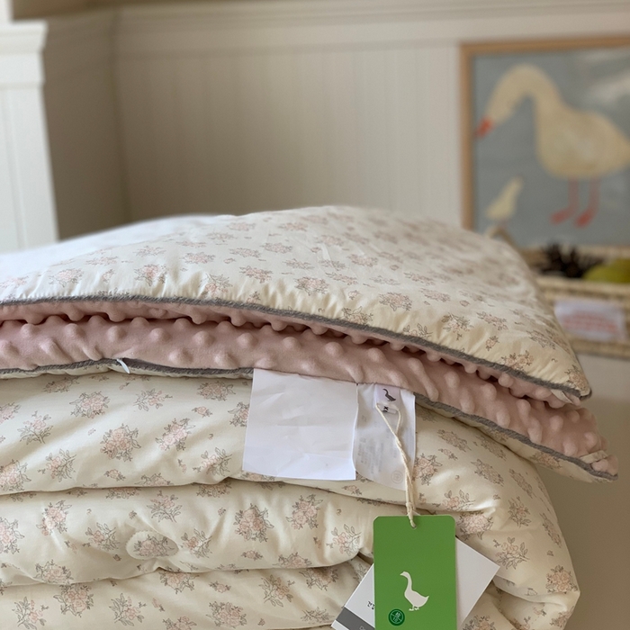 91家纺网 家纺一手货源 找家纺 汇庭 2025秋冬新款·幸运双豆春秋被系列 甜蜜