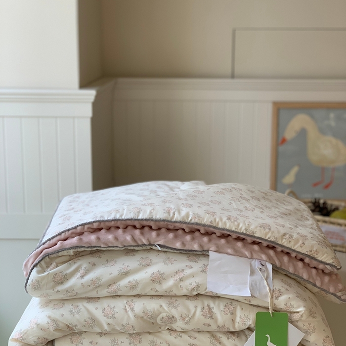 91家纺网 家纺一手货源 找家纺 汇庭 2025秋冬新款·幸运双豆春秋被系列 甜蜜