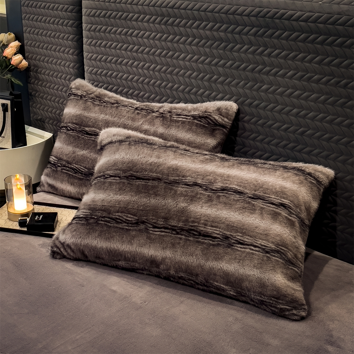 91家纺网 家纺一手货源 找家纺 （总）慕木家纺 2025新款轻奢大金貂拉链毛毯被雪山飞狐系列