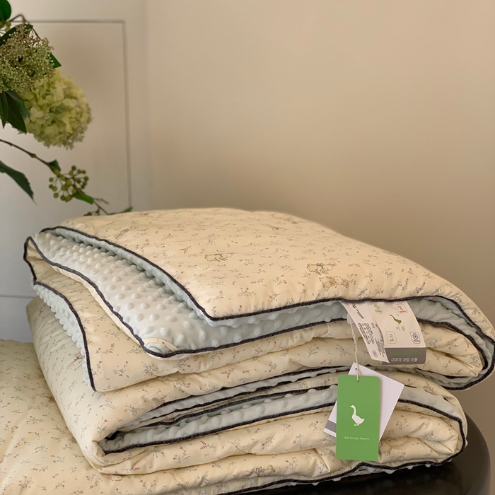 91家纺网 家纺一手货源 找家纺 汇庭 2025秋冬新款·幸运双豆春秋被系列 小兔奇妙