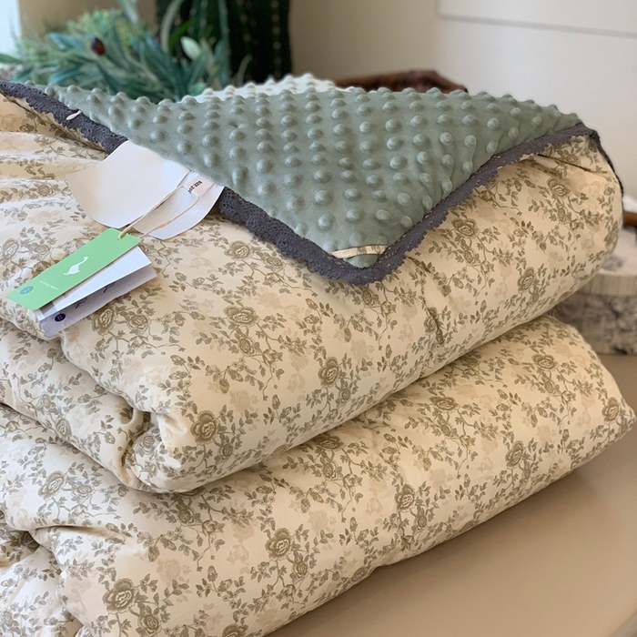 91家纺网 家纺一手货源 找家纺 汇庭 2025秋冬新款·幸运双豆春秋被系列 尤美尔