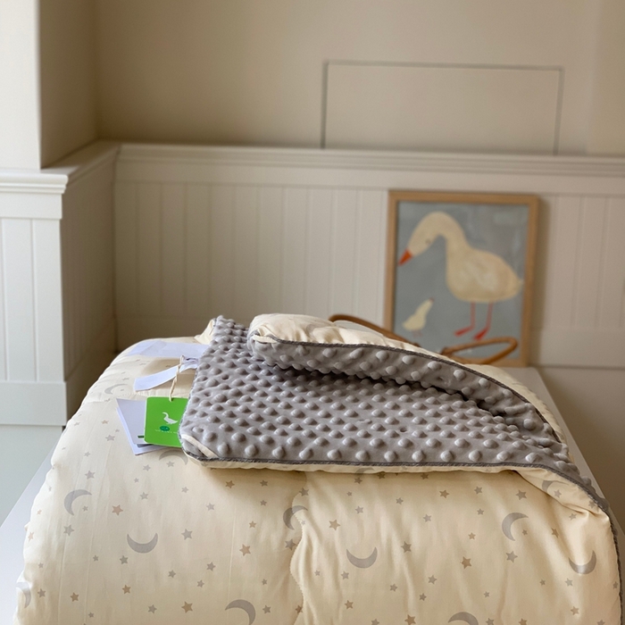 91家纺网 家纺一手货源 找家纺 汇庭 2025秋冬新款·幸运双豆春秋被系列 月亮公主