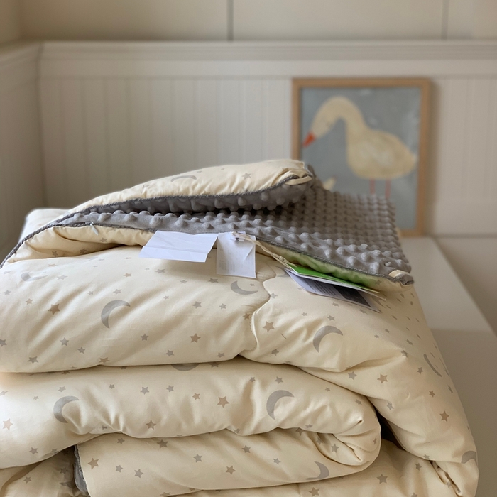 91家纺网 家纺一手货源 找家纺 汇庭 2025秋冬新款·幸运双豆春秋被系列 月亮公主