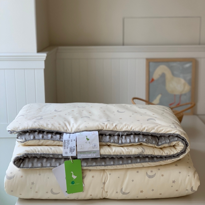 91家纺网 家纺一手货源 找家纺 汇庭 2025秋冬新款·幸运双豆春秋被系列 月亮公主