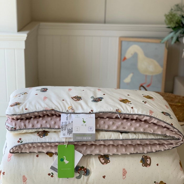 91家纺网 家纺一手货源 找家纺 汇庭 2025秋冬新款·幸运双豆春秋被系列 长鼻象