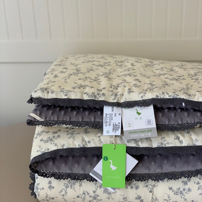 91家纺网 家纺一手货源 找家纺 汇庭 2025秋冬新款·幸运双豆春秋被系列 紫薇