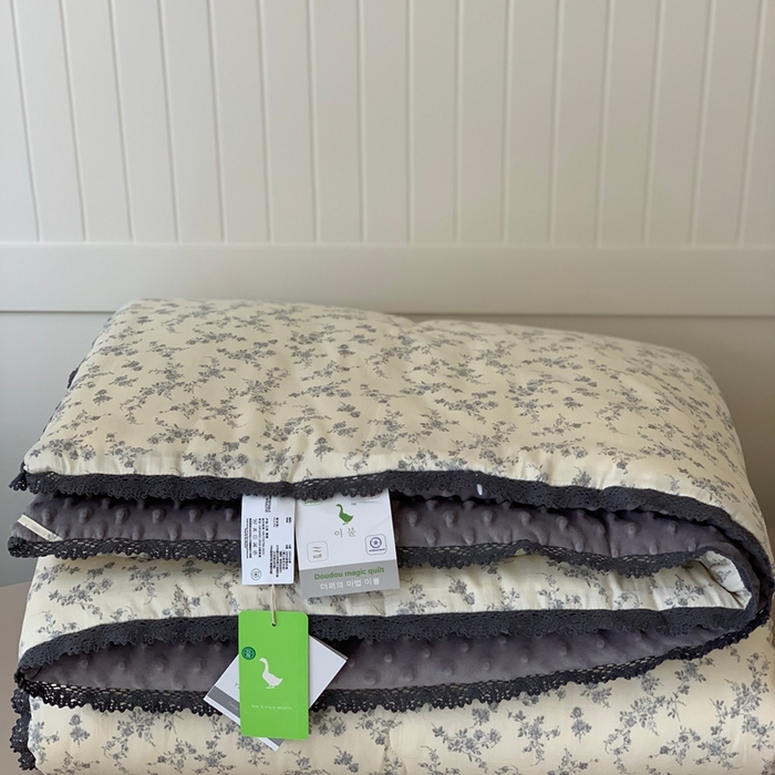 91家纺网 家纺一手货源 找家纺 汇庭 2025秋冬新款·幸运双豆春秋被系列 紫薇