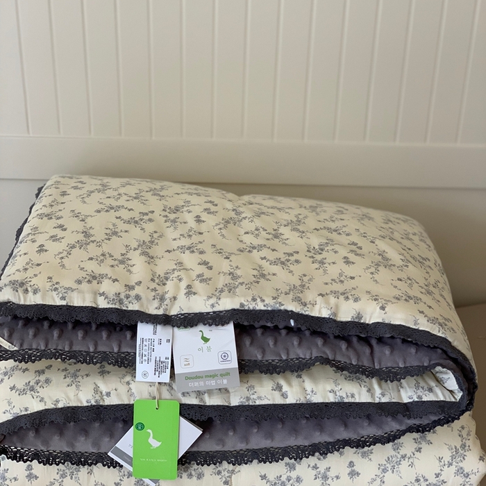 91家纺网 家纺一手货源 找家纺 汇庭 2025秋冬新款·幸运双豆春秋被系列 紫薇