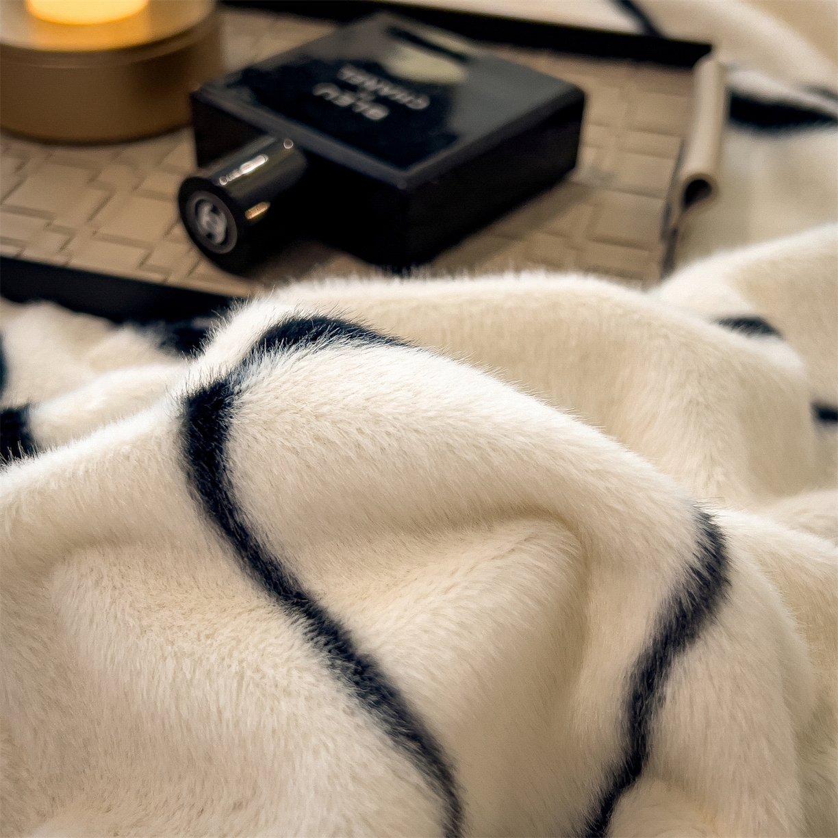 91家纺网 家纺一手货源 找家纺 （总）慕木家纺 2025新款轻奢水貂四件套可可慕莎系列