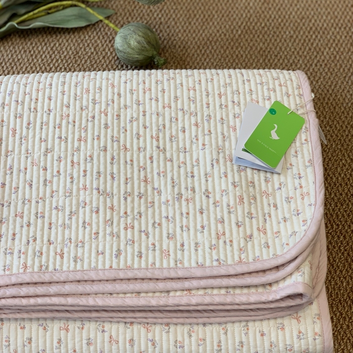 91家纺网 家纺一手货源 找家纺 汇庭 2025新款·慕斯单品床盖系列 洛苏粉