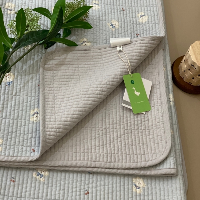 91家纺网 家纺一手货源 找家纺 汇庭 2025新款·慕斯单品床盖系列 奶油小狗