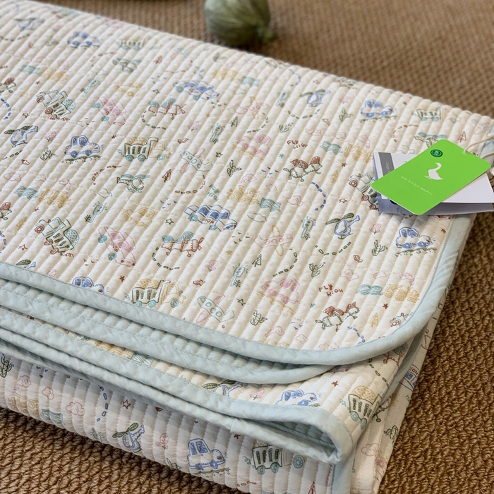 91家纺网 家纺一手货源 找家纺 汇庭 2025新款·慕斯单品床盖系列 小汽车