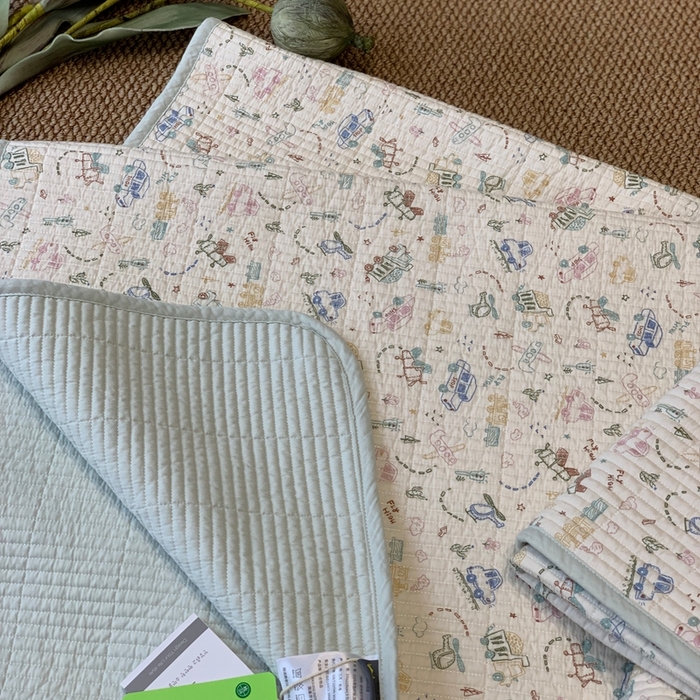 91家纺网 家纺一手货源 找家纺 汇庭 2025新款·慕斯单品床盖系列 小汽车