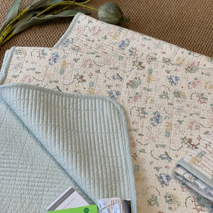 91家纺网 家纺一手货源 找家纺 汇庭 2025新款·慕斯单品床盖系列 小汽车