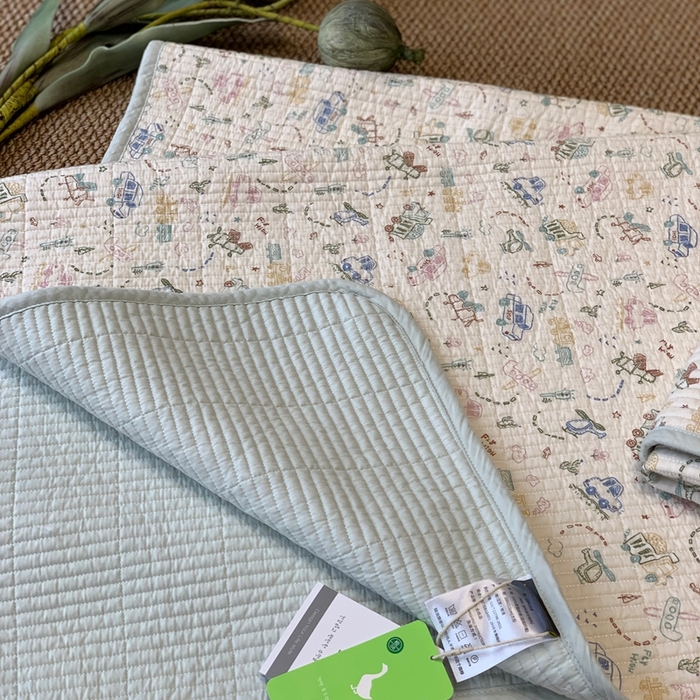 91家纺网 家纺一手货源 找家纺 汇庭 2025新款·慕斯单品床盖系列 小汽车