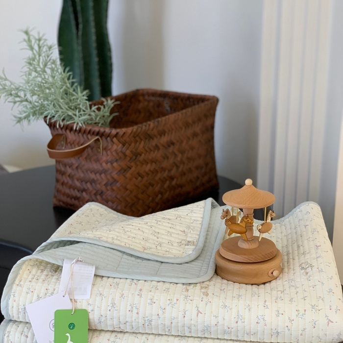 91家纺网 家纺一手货源 找家纺 汇庭 2025新款·慕斯单品床盖系列 小兔奇妙