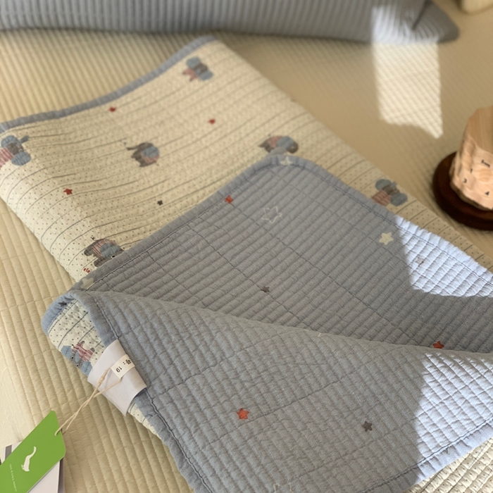 91家纺网 家纺一手货源 找家纺 汇庭 2025新款·慕斯单品床盖系列 星星小象