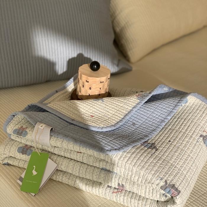 汇庭 2025新款·慕斯单品床盖系列 星星小象