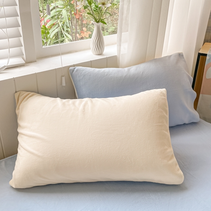 91家纺网 家纺一手货源 找家纺 仔仔熊 2025新款牛奶绒刺绣被套单被套被套单件 粉颊熊猫梦-蓝