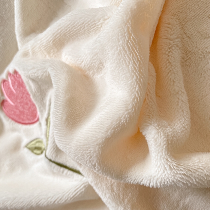 91家纺网 家纺一手货源 找家纺 仔仔熊 2025新款牛奶绒刺绣被套单被套被套单件 郁见暖绒​-蓝